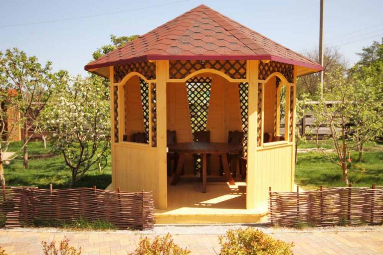 беседка на базе Лимон Банан