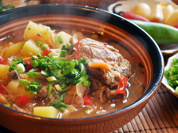 меню первые